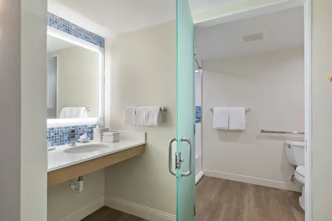 Image for room QPOV - opal grand_standard accessible tub with grab bars bathroom 1 - room 353 qsva